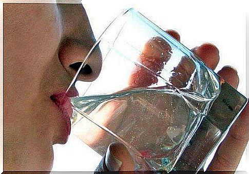 drinking water