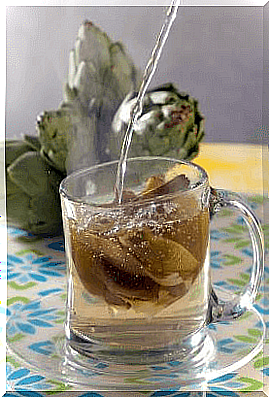 Ginger-artichoke tea and other herbal teas for cleansing the colon