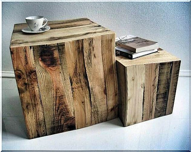 Decoration ideas - wooden table