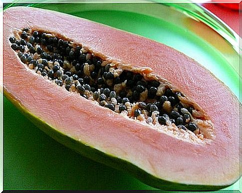 Papaya is delicious and healthy