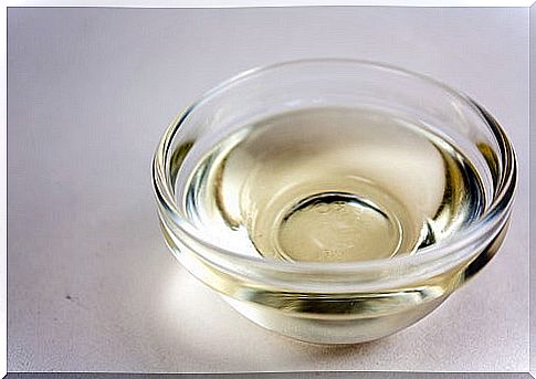 Castor oil in a bowl