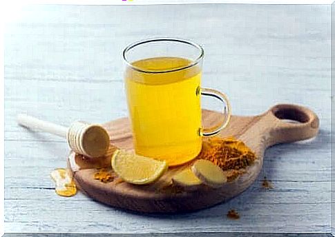 Turmeric tea - with honey