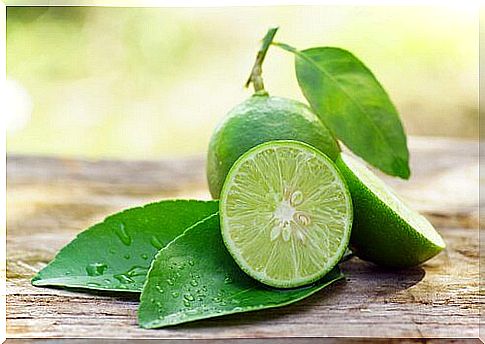 Lime against inflamed gums