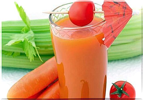 Carrot juice for a nervous bowel