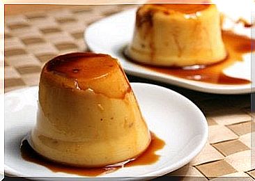 Traditional Spanish flan