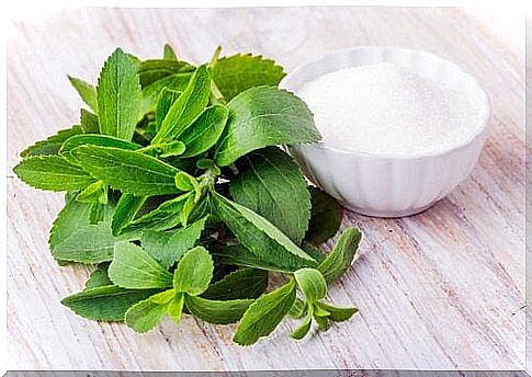 replace sugar with stevia