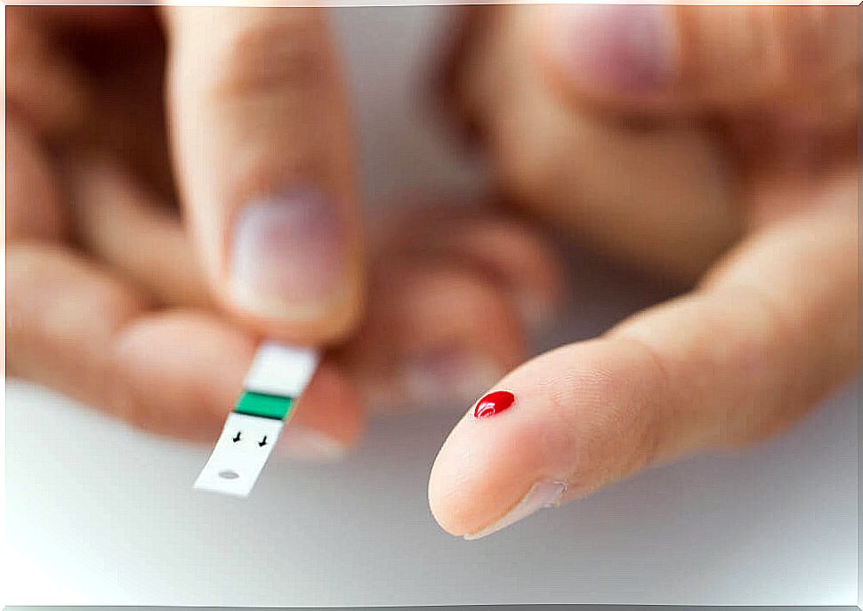 Blood test for diabetics