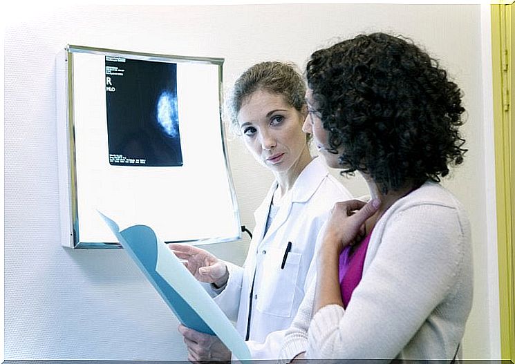 Woman at the doctor's